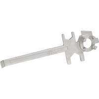 Cl&eacute; pour baril, Ouverture de 3/4"/2", Poign&eacute;e 9-1/2", Acier inoxydable Quali-T-Solutions