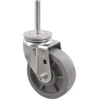 Roulette Emaxx Envirothane, Pivotant, Diam&egrave;tre 6" (152,4 mm), Capacit&eacute; 1100 lb (499 kg) Quali-T-Solutions