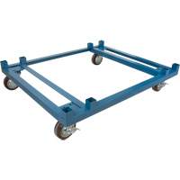 Socle roulant pour contenant empilables, 48,5" la x 40-1/2" p x 10" h, Capacit&eacute; de 3000 lb Quali-T-Solutions
