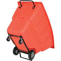 Chariot basculeur, Poly&eacute;thyl&egrave;ne, 0,5 vg³, Capacit&eacute; de charge de 450 lb Quali-T-Solutions