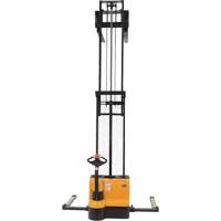 Gerbeur &agrave; m&acirc;t double, Fonctionnement &eacute;lectrique, Capacit&eacute; 2200 lb, Lev&eacute;e max 150" Quali-T-Solutions