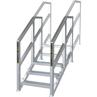 3-5 Step Telescopic Aluminum Smart Stairs Quali-T-Solutions