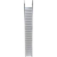 SmartStairs 17-21 Steps Modular Construction Stair System, 157-1/2" H Quali-T-Solutions