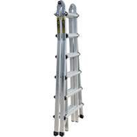 Telescoping Multi-Position Ladder, Aluminum, 300 lbs. Quali-T-Solutions
