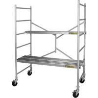 &eacute;chafaud portable Alu Series, Cadre Aluminium, 29" p x 72" h Quali-T-Solutions