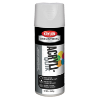 Laque industrielle Acryli-Quik, Blanc, Brillant, 12 oz, Canette a&eacute;rosol Quali-T-Solutions