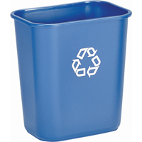 Contenant de recyclage, De bureau, Plastique, 28-1/8 pintes US Quali-T-Solutions