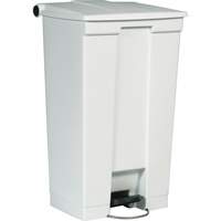 Poubelle &agrave; dessus plat, Poly&eacute;thyl&egrave;ne, Capacit&eacute; 23 gal. US Quali-T-Solutions