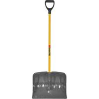Pelle &agrave; neige haute capacit&eacute; Mountain Mover, Lame Polypropyl&egrave;ne, Largueur 19", Manche Prise en D Quali-T-Solutions