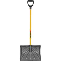 Pelle &agrave; grattoir Pro, Lame Polypropyl&egrave;ne, Largueur 18", Manche Prise en D Quali-T-Solutions