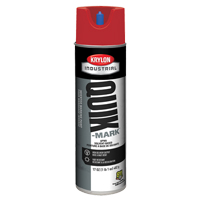 Peinture de marquage industrielle invers&eacute;e &agrave; base de solvant Quik-Mark, 17 oz, Canette a&eacute;rosol Quali-T-Solutions