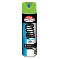 Peinture de marquage industrielle invers&eacute;e &agrave; base d'eau Quik-Mark, 17 oz, Canette a&eacute;rosol Quali-T-Solutions