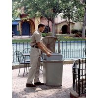 Untouchable&reg; Containers, Polyethylene, 35 US gal. Quali-T-Solutions