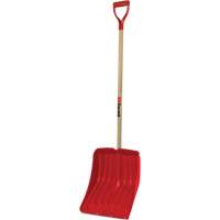Pelle &agrave; neige Alpine, Lame Polypropyl&egrave;ne, Largueur 13-9/10", Manche Prise en D, Bande d'usure Compris Quali-T-Solutions