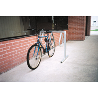 Style Bicycle Rack, Galvanized Steel, 6 Bike Capacity Quali-T-Solutions