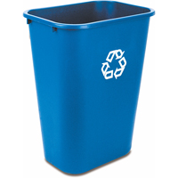 Contenant de recyclage, De bureau, Plastique, 41-1/4 pintes US Quali-T-Solutions