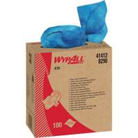 Chiffons industriels de qualit&eacute; sup&eacute;rieure X70 WypAll, Robuste, 16-4/5" lo x 8-1/3" la Quali-T-Solutions