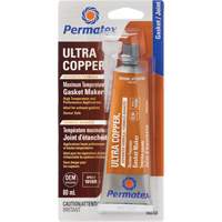 Ultra Copper&reg; Gasket Maker, 80 ml, Tube, Copper Quali-T-Solutions