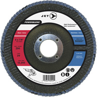 POWERBLEND Flap Disc, 5" x 7/8", Type 29, Z40 Grit, Zirconia Alumina Quali-T-Solutions