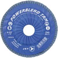 POWERBLEND TRM Trimmable Flap Disc, 5" x 7/8", Type 29, Z60 Grit, Zirconia Alumina Quali-T-Solutions