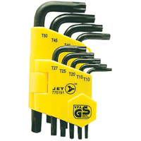 JTK-9TP Tamperproof Key Set, 9 Pcs., Torx&reg; Quali-T-Solutions