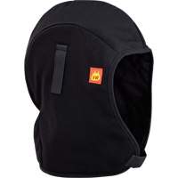 564A Flame Resistant Quilted Hardhat Liner, Black, Cotton Quali-T-Solutions