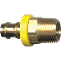 Raccord cannel&eacute; de boyau Grip-Tite, Laiton, 3/8" x 1/4" Quali-T-Solutions