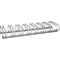 Style Bicycle Rack, Galvanized Steel, 8 Bike Capacity Quali-T-Solutions