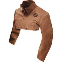 Standard Grade Leather Cape Sleeve, X-Large, Brown Quali-T-Solutions
