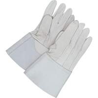 Gants de soudage &agrave; l'arc TIG Gander Brand, Cuir fleur de ch&egrave;vre, Taille 10 Quali-T-Solutions