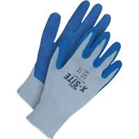 X-Site Coated Gloves, 10, Latex Coating, Poly-Cotton Shell Quali-T-Solutions