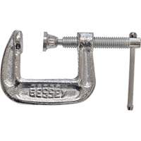 Serre-joint en C de s&eacute;rie l&eacute;g&egrave;re, Capacit&eacute; de 1" (25 mm), Profondeur de gorge de 1" (25 mm) Quali-T-Solutions