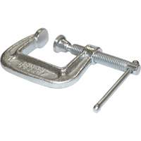 Serre-joint en C de s&eacute;rie l&eacute;g&egrave;re, Capacit&eacute; de 1" (25 mm), Profondeur de gorge de 1" (25 mm) Quali-T-Solutions