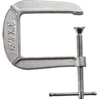 Serre-joint en C de s&eacute;rie l&eacute;g&egrave;re, Capacit&eacute; de 3" (76 mm), Profondeur de gorge de 4-1/2" (114 mm) Quali-T-Solutions