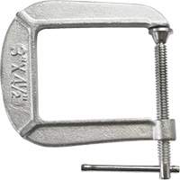 Serre-joint en C de s&eacute;rie l&eacute;g&egrave;re, Capacit&eacute; de 3" (76 mm), Profondeur de gorge de 4-1/2" (114 mm) Quali-T-Solutions