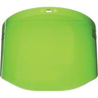 Faceshield Window, Polycarbonate, Green Tint Quali-T-Solutions