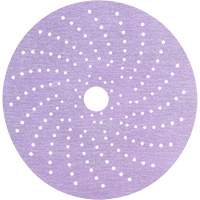 Hookit Purple Clean Sanding Disc, 6" Dia., P240 Grit, Aluminum Oxide, C-Weight Quali-T-Solutions