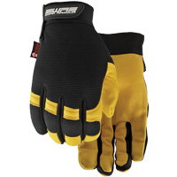 Flextime Water Resistant Gloves, Grain Goatskin Palm, Size Large Quali-T-Solutions
