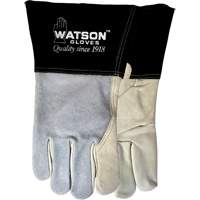 Fabulous Fabricator Gloves, Grain Cowhide, Size Large Quali-T-Solutions
