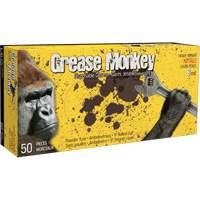 Grease Monkey&reg; Gloves, Large, Nitrile, 8-mil, Powder-Free, Black Quali-T-Solutions