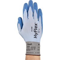 HyFlex &reg; 11-518 Gloves, Size Small/7, 18 Gauge, Polyurethane Coated, Dyneema&reg; Shell, ASTM ANSI Level A2/EN 388 Level B Quali-T-Solutions