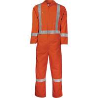 Westex UltraSoft&reg; Unlined Contractor Coveralls, Size 2X-Large, Orange, 8.7 cal/cm² Quali-T-Solutions