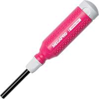 Original Pink 15-in-1 Multi-Bit Screwdriver, 8-37/50" L, Textured Handle Quali-T-Solutions