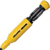 Original SHAFTLOK 15-in-1 Multi-Bit Screwdriver, 8-37/50" L, Textured Handle Quali-T-Solutions