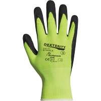Gants enduits Dexterity, 10, R&ecirc;vetement Latex, Calibre 13, Enveloppe en Polyester Quali-T-Solutions