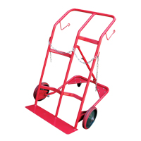 Chariot pour bouteilles, Roues Caoutchouc moul&eacute;, Base de 25-1/2"la x 7"lo, 350 lb Quali-T-Solutions
