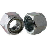 &eacute;crou Nylock, 5/16"-18 dia, Zinc Cr+3, Cors&eacute; Quali-T-Solutions