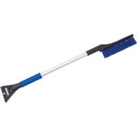 Brosse &agrave; neige tr&egrave;s longue, lame Polypropyl&egrave;ne, 34" Longueur, Bleu Quali-T-Solutions