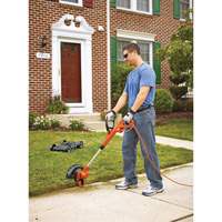 3-in-1 Compact Mower, Push Walk-Behind, Electric, 12" Cutting Width Quali-T-Solutions