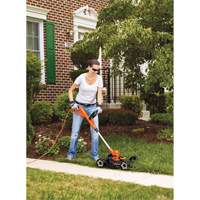 3-in-1 Compact Mower, Push Walk-Behind, Electric, 12" Cutting Width Quali-T-Solutions